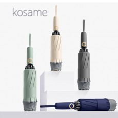 코사메 2025년 3세대 파스텔 10K 3단 완전자동 거꾸로 우양산